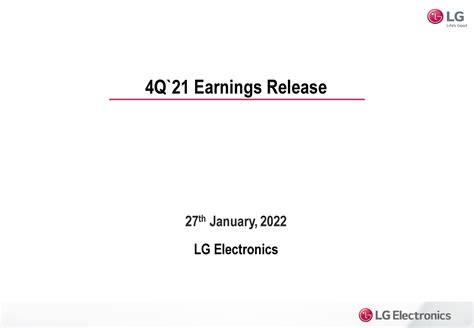 lg zoominfo|4Q`21 Earnings Release .